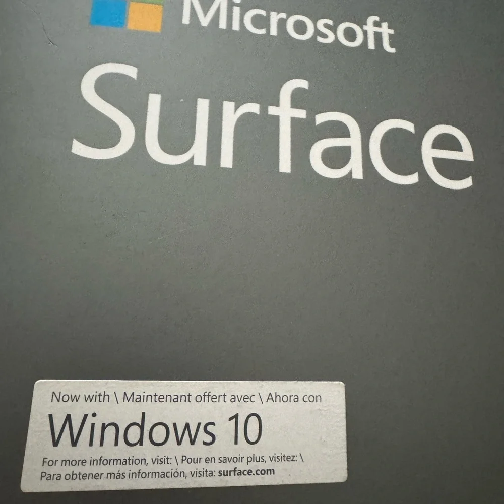 Microsoft Surface Tablet with Windows 10